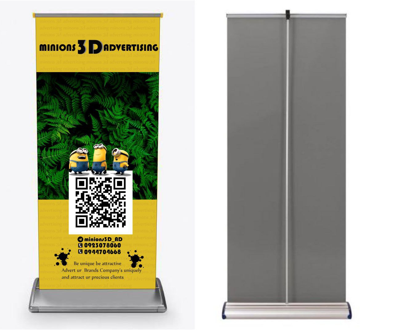 Roll Up Stand Banner